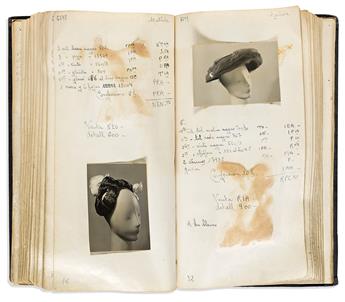 Millinery Sample Book. Including Sample Photographs.